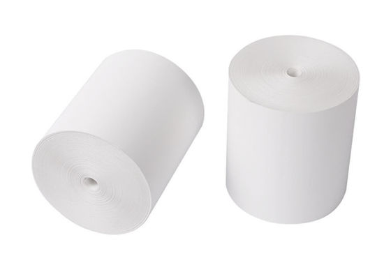 61gsm 37mm x 50mm ISO9001-2008 Non Core Cashier Paper