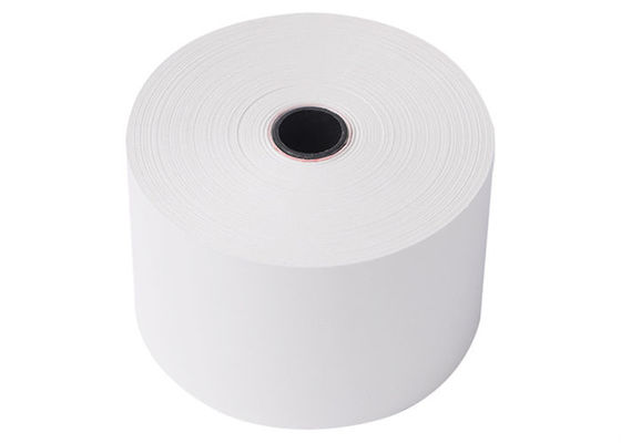 65g 57X40mm 12mm Plastikowy rdzeń ISO9001 POS Rolki papieru termicznego