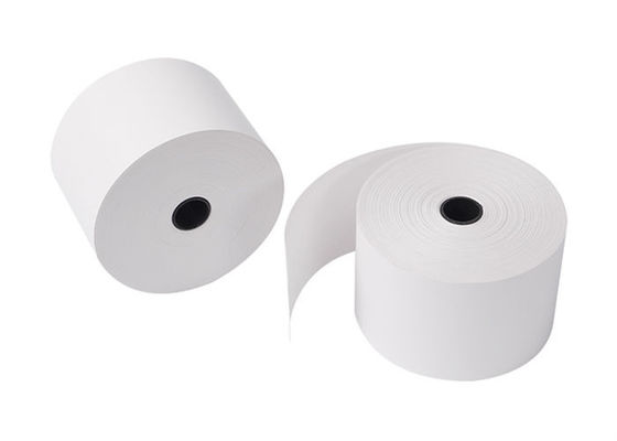 65g 57X40mm 12mm Plastikowy rdzeń ISO9001 POS Rolki papieru termicznego