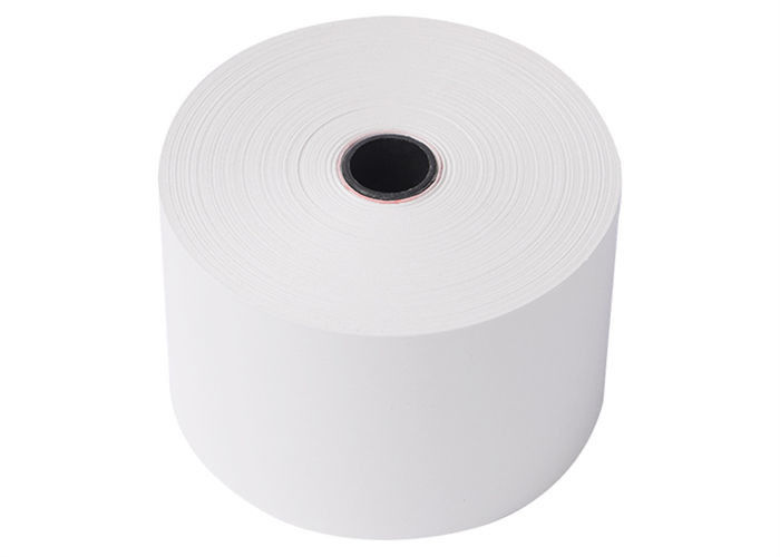 Rdzeń z tworzywa sztucznego 3-calowa miazga z czystej masy drzewnej 57 mm x 40 mm Drukowane rolki papieru termicznego